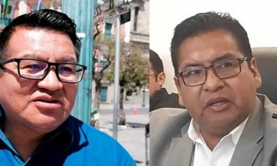 Renan Cabezas (izq.) y Juan José Jauregui