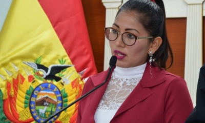 Estefanía Morales, viceministra de Igualdad de Oportunidades/Foto. ABI