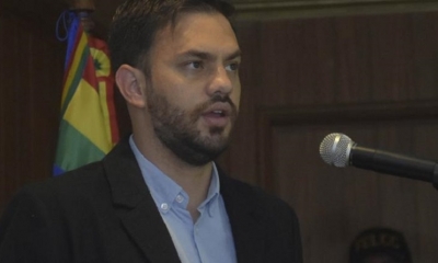 El ministro de Gobierno, Eduardo del Castillo