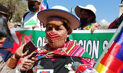 La exdiputada del Movimiento Al Socialismo (MAS), Lidia Patty