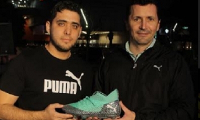 Alfredo Barbery, Brand Manager Puma y Luis Kieffer, gerente gral Fair Play/Foto. LP