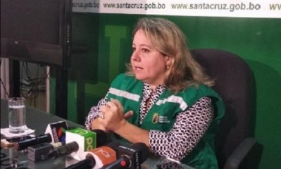 La secretaria Medio Ambiente, Cinthia Assin. Foto: El Deber