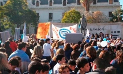 Pese a disturbios se le practicó el aborto a la menor de 14 años.
