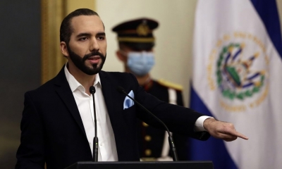 Presidente de El Salvador, Nayib Bukele.