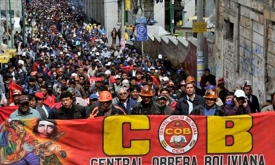 La Central Obrera Boliviana (COB) 