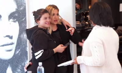  Kim Kardashian, presentó a su tercer  bebé/Foto. Captura de pantalla