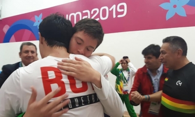 Medalla de Oro para Bolivia en Lima. Foto/COB