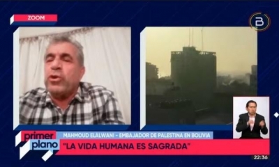 Embajador de Palestina en Bolivia, Mahmoud Elalwani