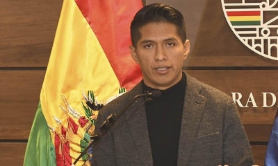 El presidente del Senado, Andrónico Rodríguez.