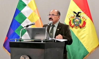 El ministro de Salud, Aníbal Cruz