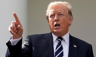 El presidente estadounidense Donald Trump.