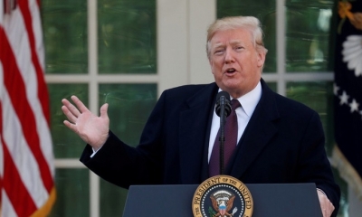 El presidente de EE.UU., Donald Trump.