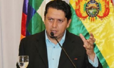 Óscar Barriga, presidente de  YPFB/Foto. IS