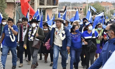 El presidente electo de Bolivia, Luis Arce
