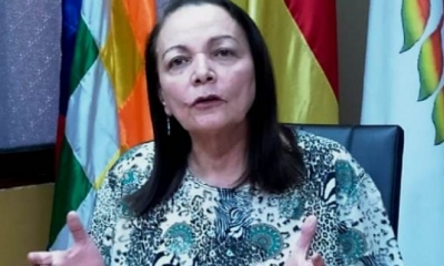 Eidy Roca, ministra de Salud/Foto. RRSS