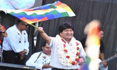 El expresidente de Bolivia Evo Morales.