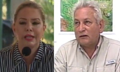 Angélica Sosa y Rubén Costas/Foto. Kandire