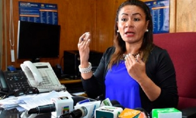 Janeth Senzano, directora General de Migración/Foto. RRSS