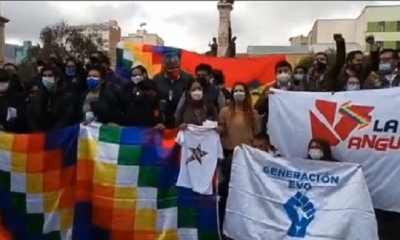 La Coordinadora de Organizaciones, Colectivos y Bloques Urbanos de #LaPaz y #ElAlto