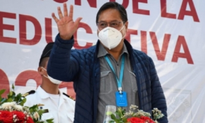 Luis Arce, presidente de Bolivia/Foto. LR