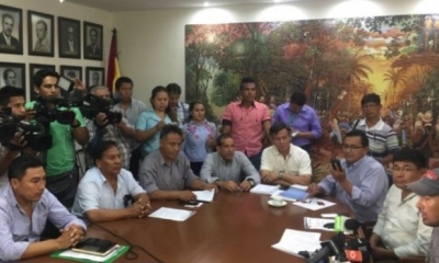 Civicos del país reunidos/Foto. RRSS