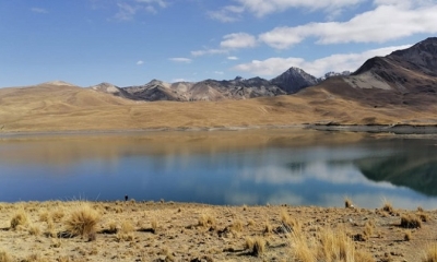 La presa de Tuni Condoriri. 
