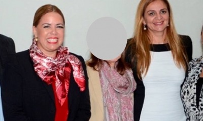 Las autoridades en una celebración/Foto. RRSS