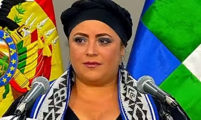 Foto/ Archivo: La ministra de la Presidencia, María Nela Prada