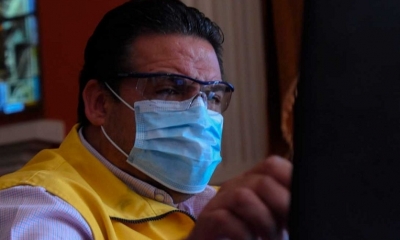 El alcalde de La Paz, Luis Revilla