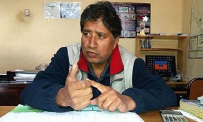 Jorge Castillo DDHH, Oruro/Foto. RRSS