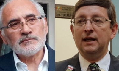 Carlos Mesa y Óscar Ortiz/Foto. Archivo