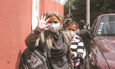 La expresidenta Jeanine Añez está detenida desde marzo