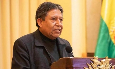 El vicepresidente David Choquehuanca. (Archivo)