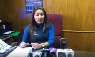 Yanet Senzano, directora general de Migración/Foto. Captura de pantalla 