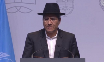 Diego Pary, canciller de Bolivia/Foto. RRSS