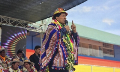 Foto/ Archivo: El expresidente Evo Morales