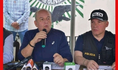 El ministro de Gobierno, Arturo Murillo