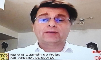 El gerente General de Neotec, Marcel Guzmán de Rojas.