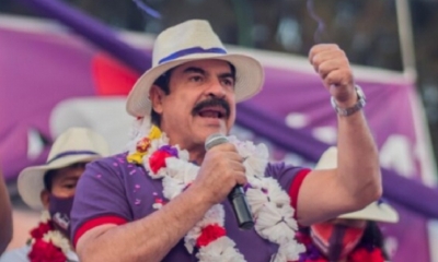El candidato a la Alcaldía de Cochabamba por la agrupación Súmate, Manfred Reyes Villa.