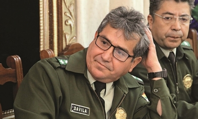 El exdirector de la Fuerza Especial de Lucha Contra el Narcotráfico (Felcn)  Maximiliano Dávila