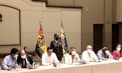   La presidenta Jeanine Áñez