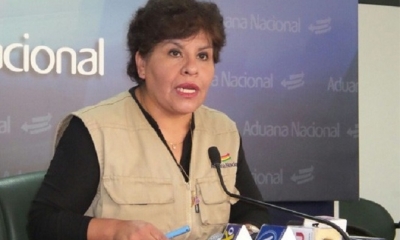 Marlene Ardaya, presidenta de la Aduana Nacional. Foto: Internet
