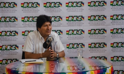 Evo Morales en entrevista con la radio Kawsachun Coca | Archivo 