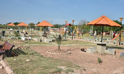 Estas dos obras fueron emplazadas en un espacio verde que estuvo abandonado históricamente