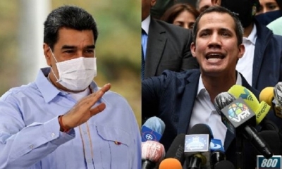 La justicia británica examinará a partir del lunes a quién reconoce como presidente de Venezuela, Nicolás Maduro o Juan Guaidó. | Fuente: AFP