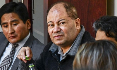 El exministro de Gobierno, Carlos Romero, ayer. | APG