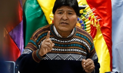 El expresidente Evo Morales (archivo).