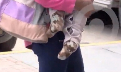 La mujer se encuentra arrestada/Foto. Captura de pantalla 