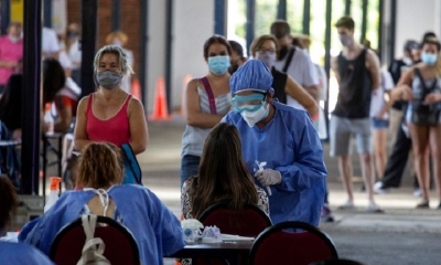 Coronavirus en Argentina: confirmaron 11.121 contagios, la cifra más alta desde el 12 de agosto