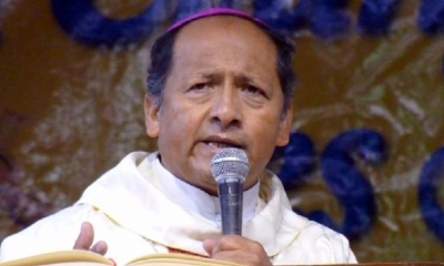 Ricardo Centallas, presidente de la Confederación Episcopal Boliviana/Foto. RRSS